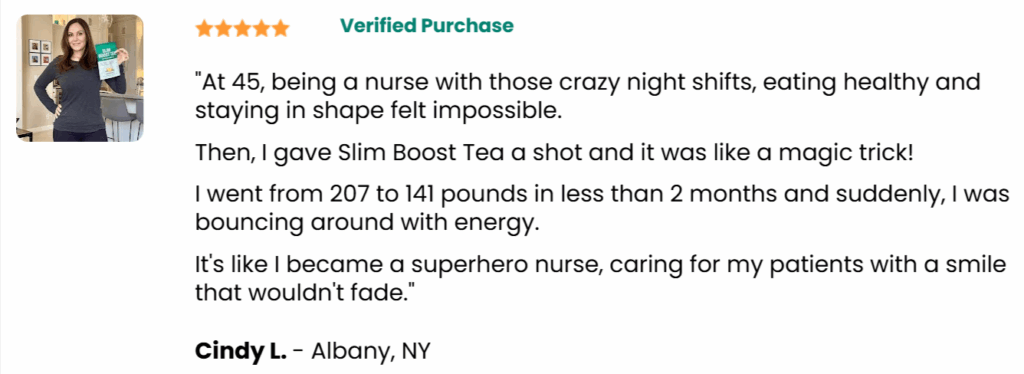 Slim Boost Tea Customer Reviews